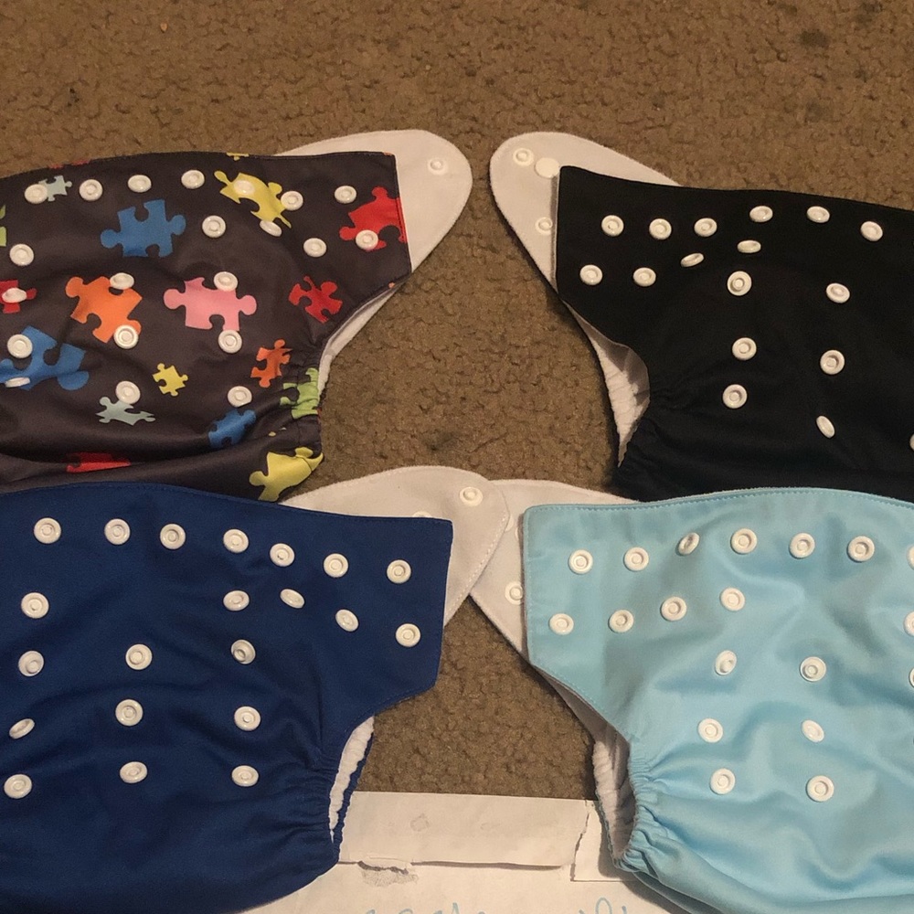 OS cloth pocket diapers, puzzles lot!